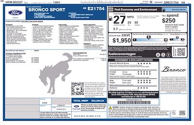 2025 Ford Bronco Sport AWD SUV for sale #DE21754 - photo 2