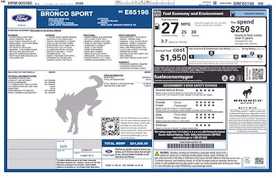 2025 Ford Bronco Sport AWD SUV for sale #DE65198 - photo 2
