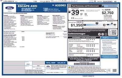 2025 Ford Escape AWD SUV for sale #SA32063 - photo 2