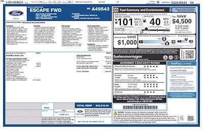 2025 Ford Escape FWD SUV for sale #SA49543H - photo 2