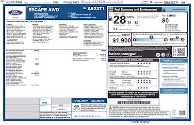 2025 Ford Escape AWD SUV for sale #SA52371 - photo 2