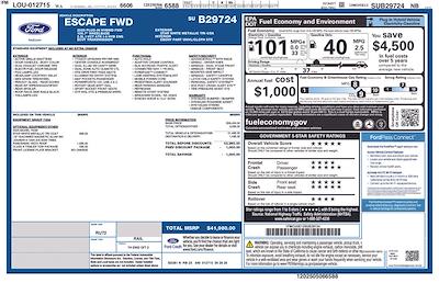 2025 Ford Escape FWD SUV for sale #SB29724H - photo 2