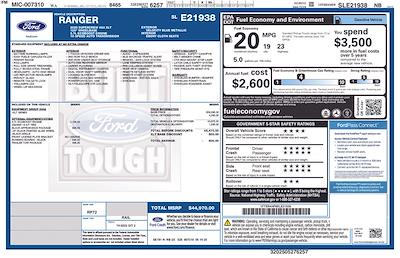 New 2025 Ford Ranger XLT SuperCrew Cab 4x4 Pickup for sale #UE21938 - photo 1