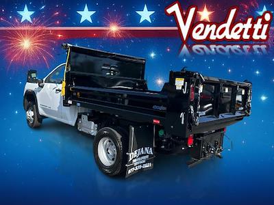 New 2025 GMC Sierra 3500 Regular Cab 4WD 9' Dejana Truck & Utility Equipment Steel Dump Truck for sale #G40602 - photo 2