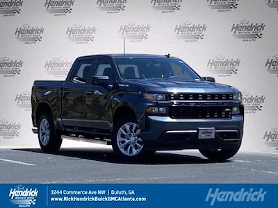 Used 2021 Chevrolet Silverado 1500 Custom Crew Cab 4x2 Pickup for sale #Q44893A - photo 1