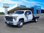 2021 Chevrolet Silverado 3500 Crew Cab DRW 4WD Flatbed Truck for sale #SCLP250494A - photo 1