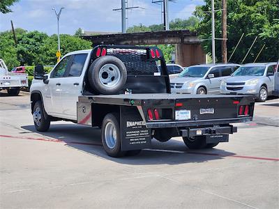 New 2025 Chevrolet Silverado 3500 Work Truck Crew Cab 4x4 9' 6" Knapheide Steel Flatbed Truck for sale #SF270267 - photo 2