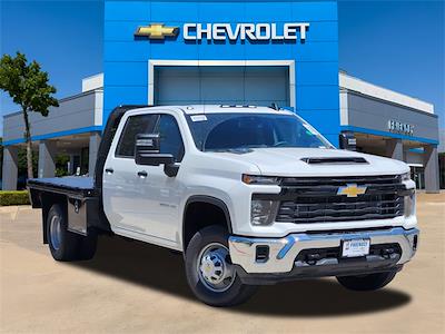 New 2025 Chevrolet Silverado 3500 Work Truck Crew Cab 4x4 Flatbed Truck for sale #SF270436 - photo 1