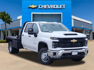 New 2025 Chevrolet Silverado 3500 Crew Cab Steel Flatbed Truck for sale #SF289633 - photo 1