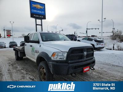 Used 2018 Ram 5500 Crew Cab Flatbed Truck for sale #WS0301 - photo 1