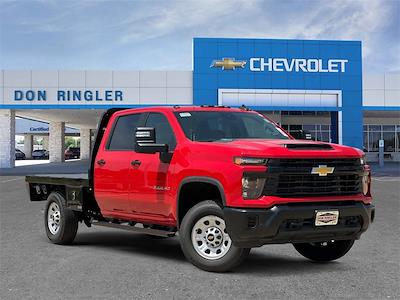 2024 Chevrolet Silverado 3500 Crew Cab 4x4 Knapheide Flatbed Truck for sale #C24-815 - photo 1