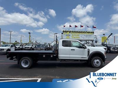 New 2024 Ford F-550 XL Super Cab 4WD Flatbed Truck for sale #TEC39917 - photo 1