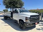 2024 Chevrolet Silverado 6500 Regular Cab DRW RWD, Bedrock Limestone Series Flatbed Truck for sale #241340 - photo 1