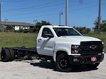 2024 Chevrolet Silverado 5500 Regular Cab DRW RWD, Bedrock Limestone Series Flatbed Truck for sale #241449 - photo 3