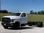 2024 Chevrolet Silverado 5500 Regular Cab DRW RWD, Bedrock Limestone Series Flatbed Truck for sale #241449 - photo 1