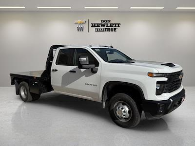 2024 Chevrolet Silverado 3500 Double Cab 4WD, Bedrock Diamond Series Flatbed Truck for sale #242266 - photo 1