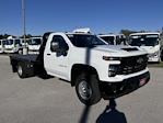 2025 Chevrolet Silverado 3500 Regular Cab RWD, Bedrock Diamond Series Flatbed Truck for sale #250324 - photo 1