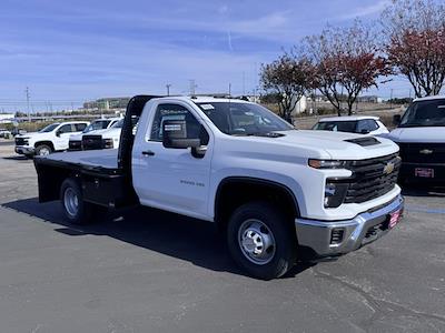 2025 Chevrolet Silverado 3500 Regular Cab RWD, Knapheide PGTB Utility Gooseneck Flatbed Truck for sale #250676 - photo 1