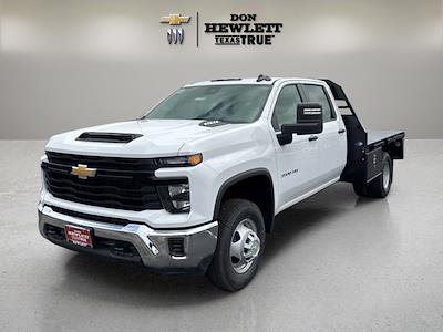 New 2025 Chevrolet Silverado 3500 Work Truck Crew Cab 9' 4" Norstar Steel Flatbed Truck for sale #251318 - photo 1