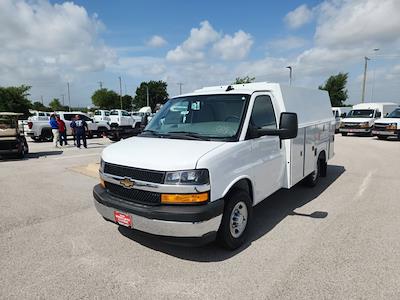 New 2025 Chevrolet Express 3500 11' Reading Steel Service Utility Van for sale #251386 - photo 1