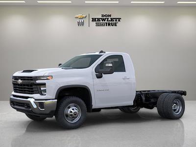 New 2025 Chevrolet Silverado 3500 Work Truck Regular Cab 9' 6" Knapheide Steel Flatbed Truck for sale #251852 - photo 1