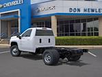 New 2025 Chevrolet Silverado 3500 Work Truck Regular Cab 9' 6" Knapheide Steel Flatbed Truck for sale #251852 - photo 3