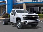 New 2025 Chevrolet Silverado 3500 Work Truck Regular Cab 9' 6" Knapheide Steel Flatbed Truck for sale #251852 - photo 7