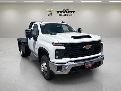 New 2025 Chevrolet Silverado 3500 Work Truck Regular Cab 4WD 9' 6" Knapheide Steel Flatbed Truck for sale #251859 - photo 2