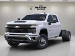 New 2025 Chevrolet Silverado 3500 Work Truck Crew Cab 4WD 9' 6" Knapheide Steel Flatbed Truck with Gooseneck Hitch for sale #251906 - photo 6