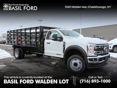 2024 Ford F-550 Regular Cab DRW 4x2, Knapheide Heavy-Hauler Junior Stake Bed for sale #241074TZ - photo 1