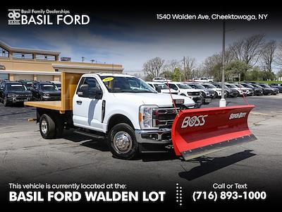 2023 Ford F-350 Regular Cab DRW 4x4 Flatbed Truck for sale #P9253 - photo 1