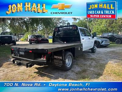 New 2025 Chevrolet Silverado 3500 Work Truck Crew Cab 9' 6" Knapheide Steel Flatbed Truck for sale #255641 - photo 2