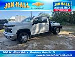 New 2025 Chevrolet Silverado 3500 Work Truck Crew Cab 9' 6" Knapheide Steel Flatbed Truck for sale #255641 - photo 3