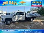 New 2025 Chevrolet Silverado 3500 Work Truck Crew Cab 9' 6" Knapheide Steel Flatbed Truck for sale #255641 - photo 4
