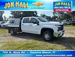 New 2025 Chevrolet Silverado 3500 Work Truck Crew Cab 4x4 9' 6" Knapheide Steel Flatbed Truck with Gooseneck Hitch for sale #255668 - photo 11