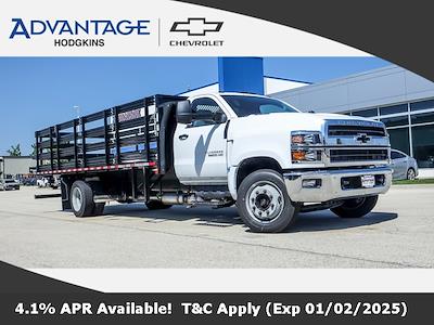 2024 Chevrolet Silverado 5500 Regular Cab DRW 4x2, Morgan Prostake Stake Bed for sale #53729 - photo 1