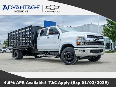 2024 Chevrolet Silverado 4500 Crew Cab DRW 4x2, Monroe Truck Equipment Versa-Line Stake Body for sale #53838 - photo 1