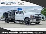 2024 Chevrolet Silverado 4500 Crew Cab DRW 4x2, Monroe Truck Equipment Versa-Line Stake Body for sale #53838 - photo 1