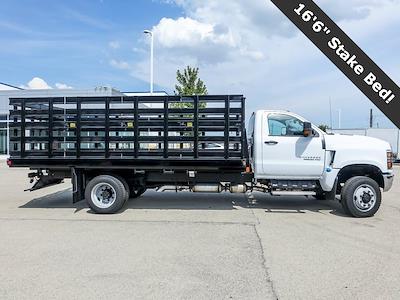 2024 Chevrolet Silverado 4500 Regular Cab DRW 4x4, Monroe Truck Equipment Versa-Line Stake Body for sale #53844 - photo 2