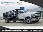 2024 Chevrolet Silverado 5500 Regular Cab DRW 4x2, Monroe Truck Equipment Versa-Line Stake Body for sale #53904 - photo 1