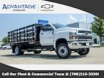 2024 Chevrolet Silverado 5500 Regular Cab DRW 4x4, Morgan Truck Body Prostake Stake Bed for sale #53980 - photo 1