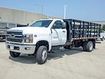 2024 Chevrolet Silverado 5500 Regular Cab DRW 4x4, Morgan Truck Body Prostake Stake Bed for sale #53980 - photo 7