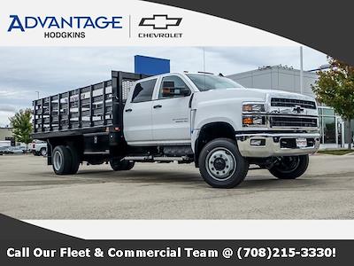 2024 Chevrolet Silverado 5500 Crew Cab DRW 4x4, Knapheide Value-Master X Stake Bed for sale #54200 - photo 1