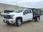 2024 Chevrolet Silverado 3500 Crew Cab 4x4, Monroe Truck Equipment Versa-Line Stake Body for sale #54231 - photo 6