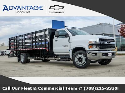 2024 Chevrolet Silverado 5500 Regular Cab DRW 4x2, Morgan Prostake Stake Bed for sale #54330 - photo 1