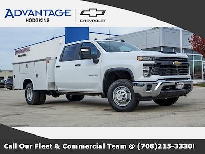 New 2024 Chevrolet Silverado 3500 Work Truck Crew Cab 4x4 9' Reading Service Truck for sale #54350 - photo 1