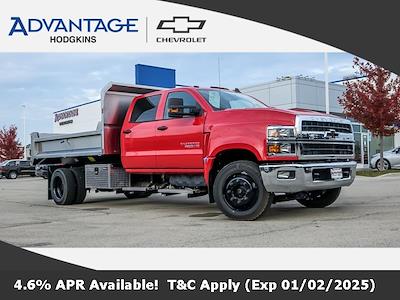 New 2024 Chevrolet Silverado 4500 Work Truck Crew Cab 4x2 11' Monroe Truck Equipment Dump Truck for sale #54355 - photo 1