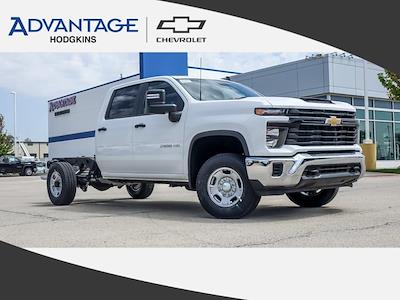 New 2025 Chevrolet Silverado 2500 Work Truck Crew Cab 4x4 55 CA Cab Chassis for sale #55001 - photo 1
