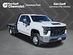 2022 Chevrolet Silverado 3500 Crew Cab DRW 4WD Flatbed Truck for sale #4E50620A - photo 1