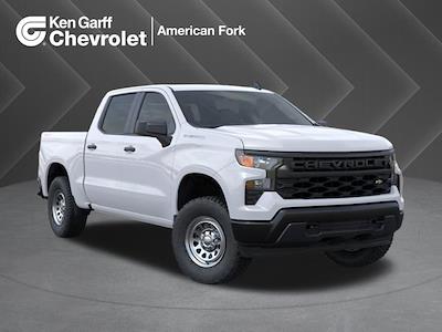 New 2025 Chevrolet Silverado 1500 Work Truck Crew Cab 4WD Pickup for sale #4ES2469 - photo 1